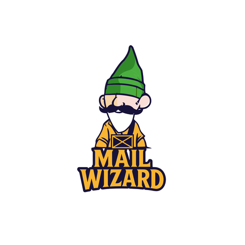 Funny logo with the title 'logo character concept '