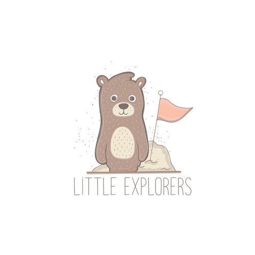 Smile design with the title 'Little Explorers'