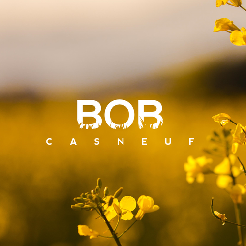 Grass design with the title 'Clear logo for garden design studio owner'