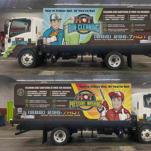 semi  trailer wrap designs