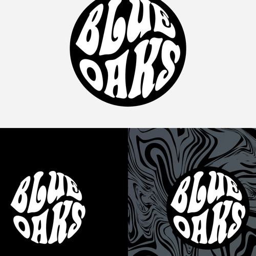 Kaleidoscope logo with the title 'Blue Oaks '