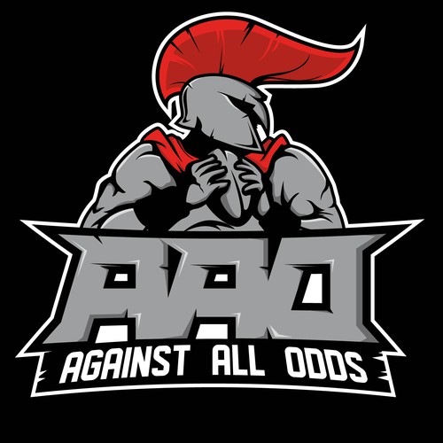 Spartan logo with the title 'Against All Odds logo'