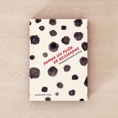 Art book cover with the title 'Book cover contest entry'