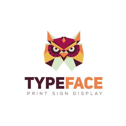 Print design with the title 'Logo design for a print and signage shop.'