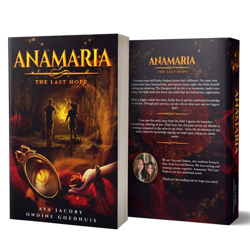 Mirror design with the title 'Anamaria: The Last Hope'