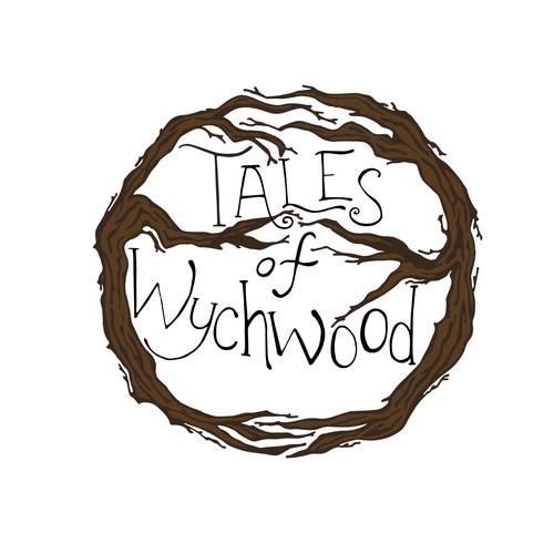 Novel logo with the title 'Tales of Wychwood logo'