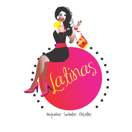 Accessories logo with the title 'latinas logo'