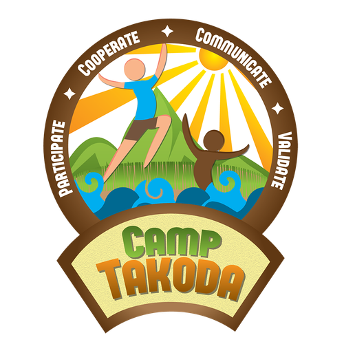 Camp logo with the title 'Logo for Summer Camp for kids with ADHD'