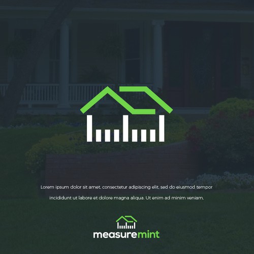 Real estate brand with the title 'Measuremint'