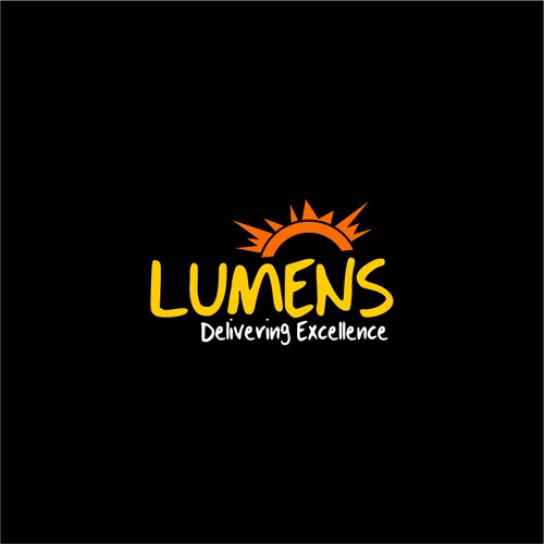 Coco logo with the title 'LUMENS Logo Design. '