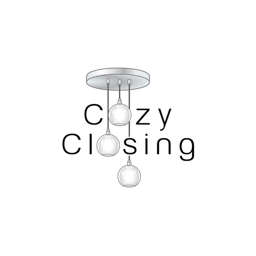 Lighting design with the title 'Logo for home staging company'