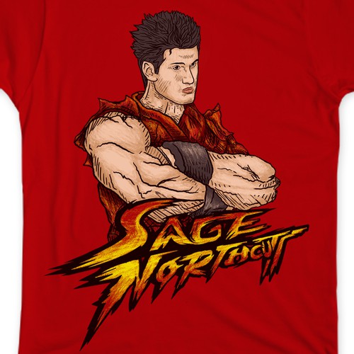 Fighting t-shirt with the title 'fuckin finalis'