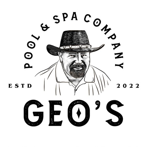 Masculine brand with the title 'Geo's'
