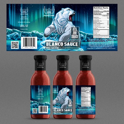 Sauce Label Design