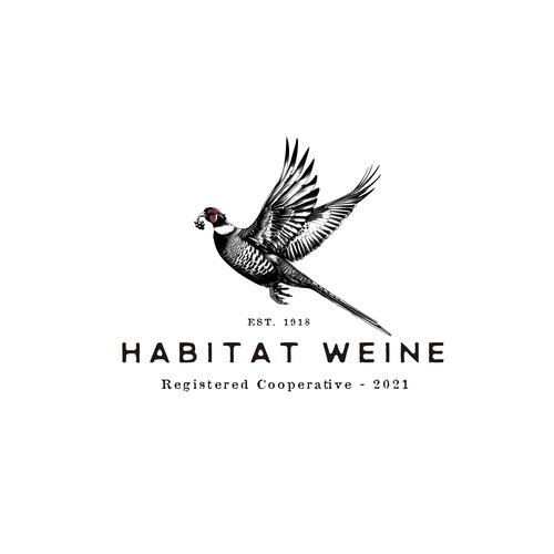 Modern vintage logo with the title 'Logo for a winery.'