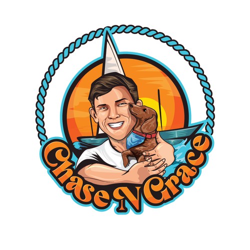 YouTube red icon logo with the title 'Logo Design'