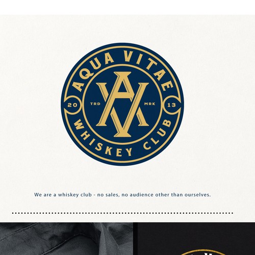 Distillery design with the title 'Logo Design for Whiskey Club'