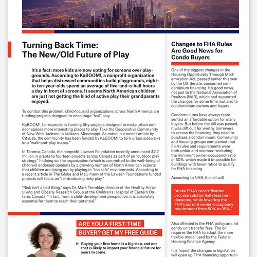 Grid design with the title 'Newsletter - Template'