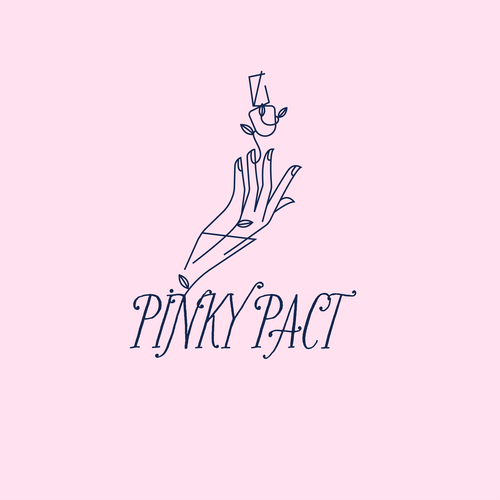 Nail logo with the title 'Illustration '