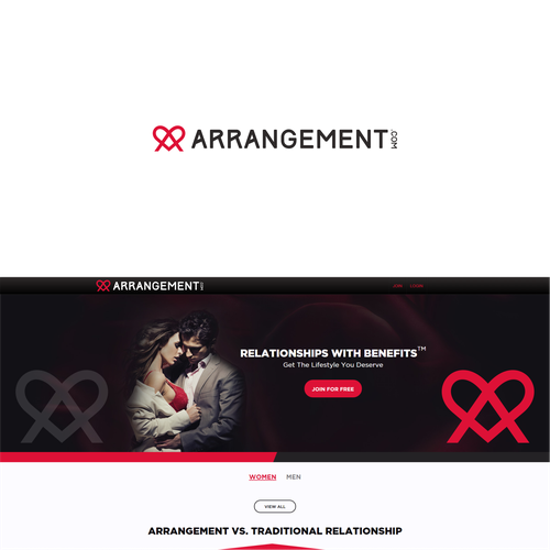 Love brand with the title 'arrangement'
