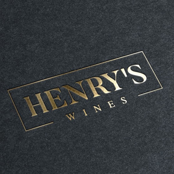Elegant logo with the title 'Henry's'