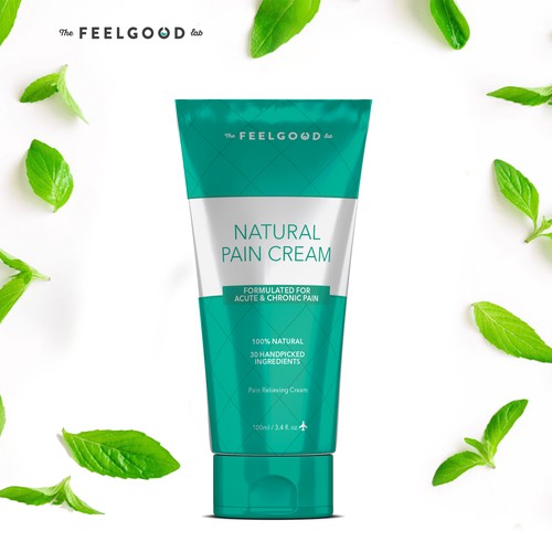 Cream packaging with the title 'Product packaging'