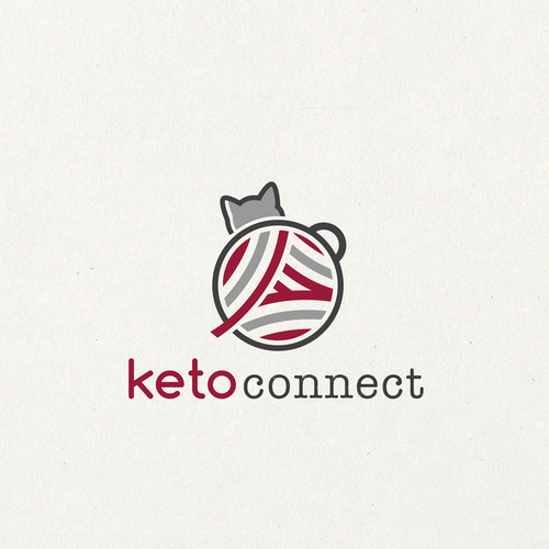 Diet design with the title 'Keto CAT logo '