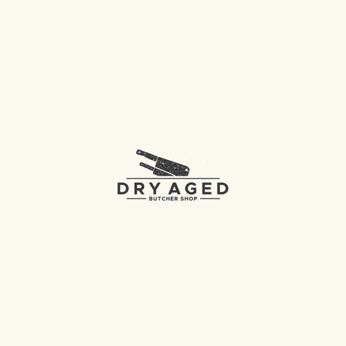 Cutlery logo with the title 'Dry Aged'