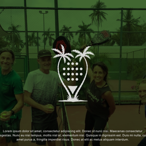 Bali design with the title 'Bali Padel Academy'