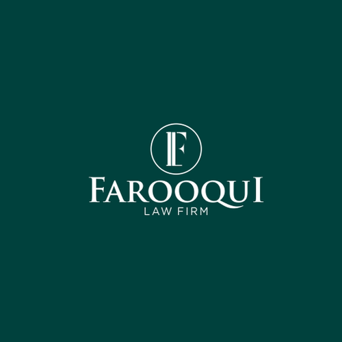 F brand with the title 'FAROOQUI LAW FIRM'