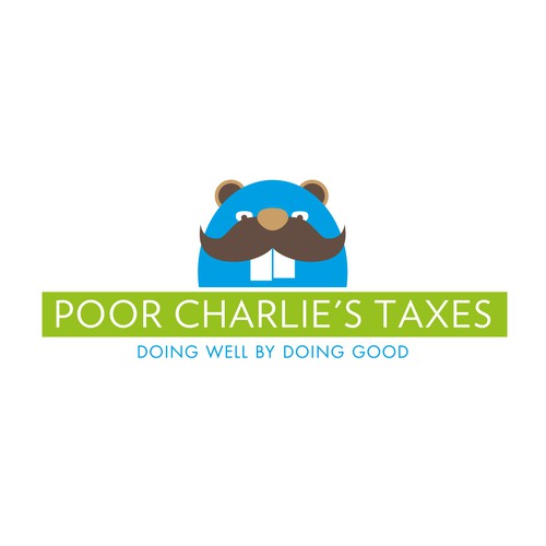 Accounting brand with the title 'Logo concept for tax preparation company'