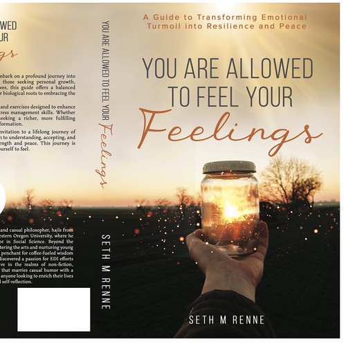 Design with the title 'You are allowed to feel your Feelings'