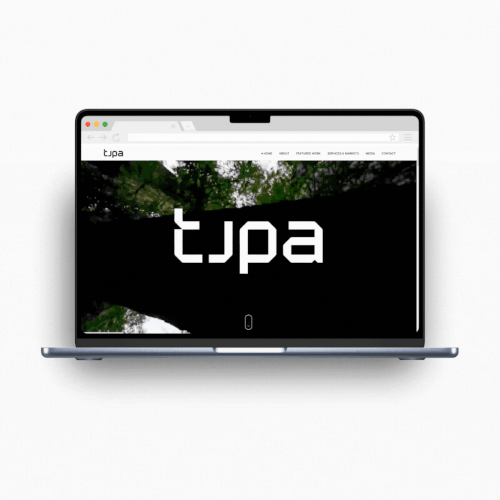 Editorial design with the title 'TJPA Architecture'