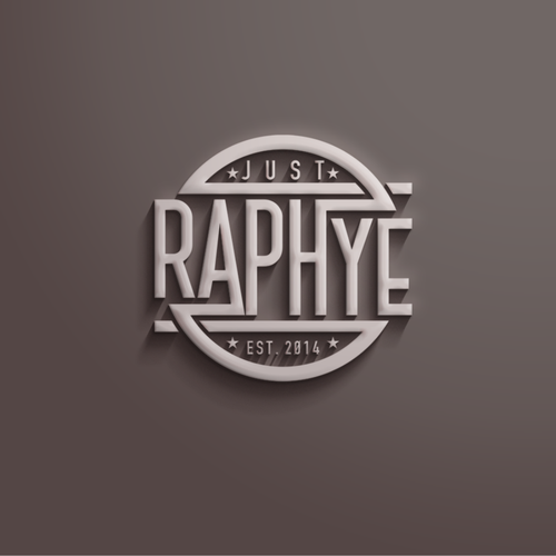 Web logo with the title 'JUST RAPHYE'