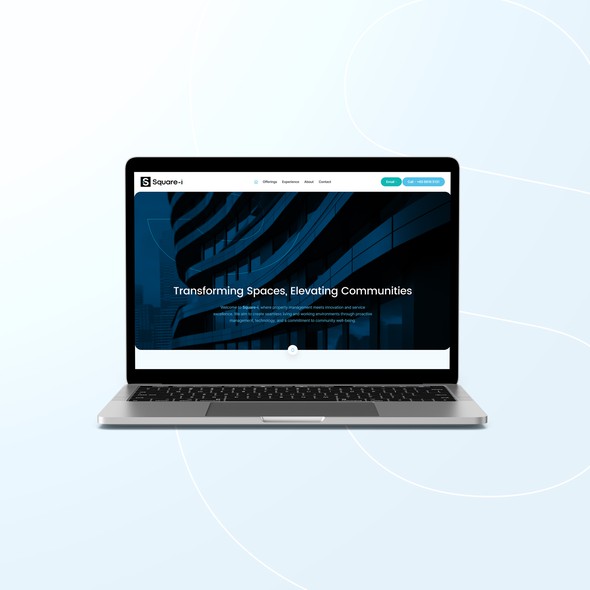 Website with the title 'Property Branding'