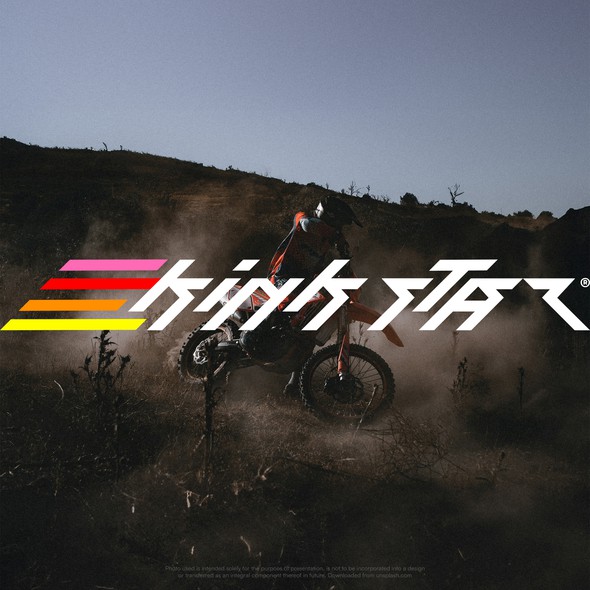 Motocross design with the title 'Motocross'