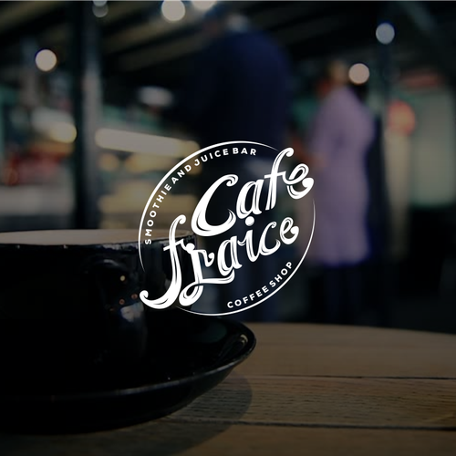 White brand with the title 'cafe fraice'