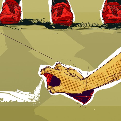 Spray design with the title 'Vanishing Spray'