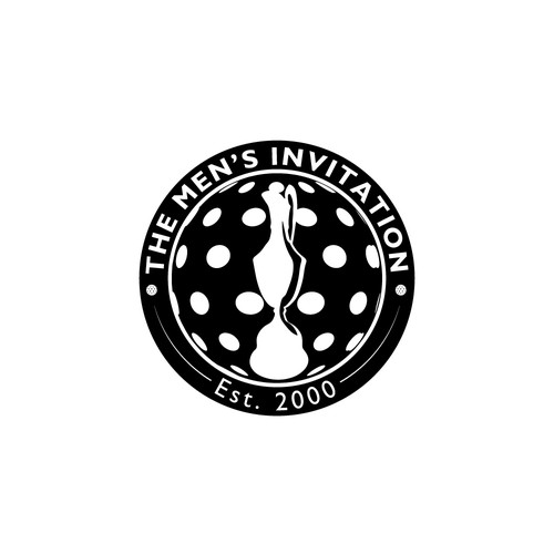 Medal logo with the title 'The Men's Invitation'