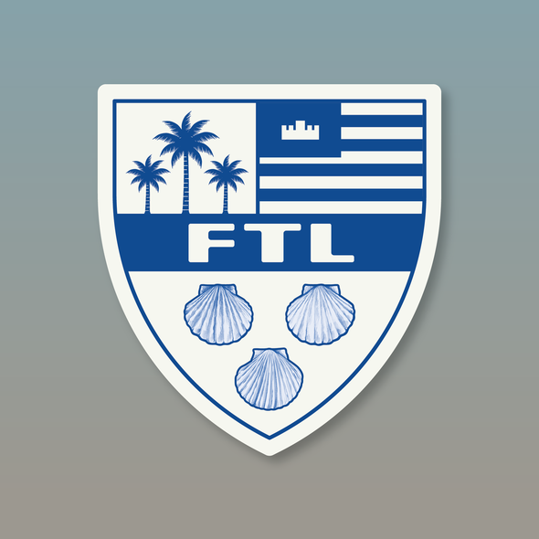 Shield design with the title 'Porfa Sticker'