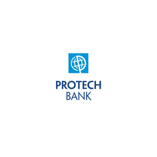 Globe brand with the title 'Finalist for Protect Bank, an international bank'