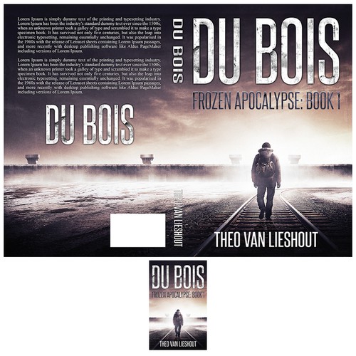 Dystopian book cover with the title 'Du Bois'