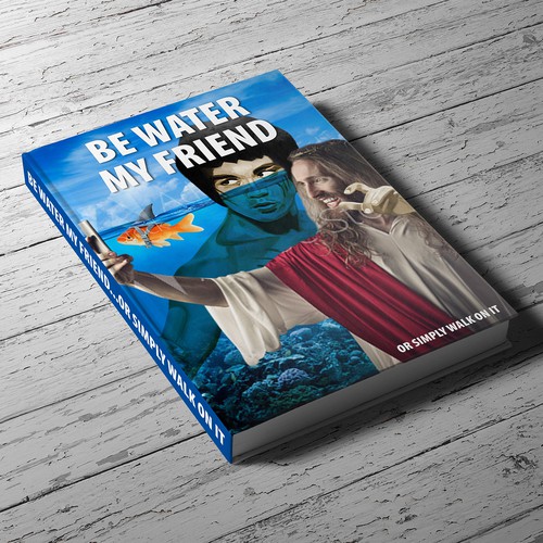 Motivational book cover with the title 'Trinity - motivational book cover'