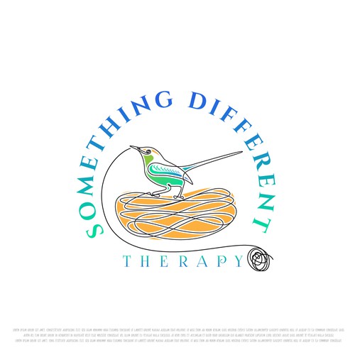 Peaceful logo with the title 'Something Different Therapy'