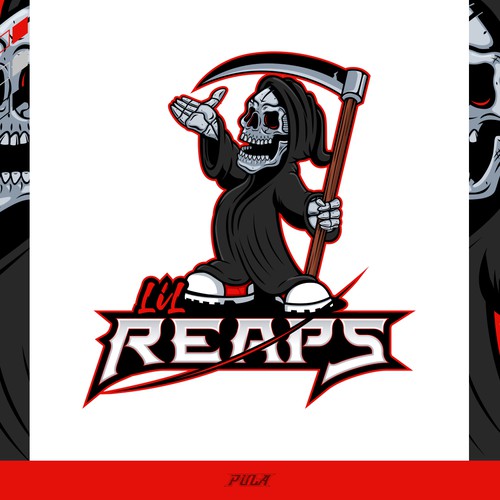 Hornet gaming logo with the title 'Logo for NFT project "Lil Reaps"'