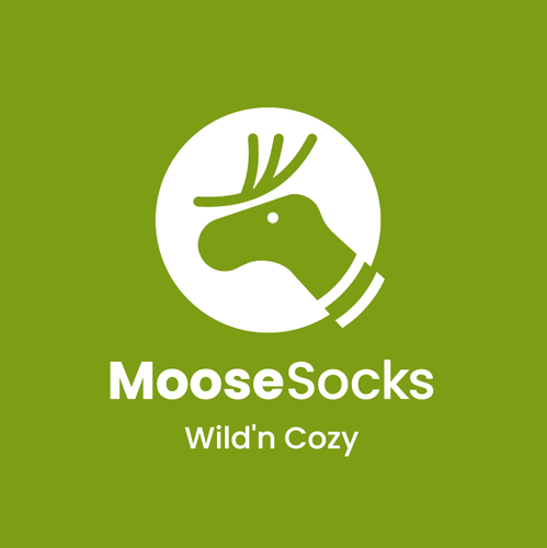 Golden ratio logo with the title 'Moose Socks'