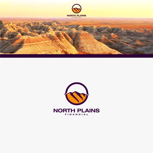 Hill logo with the title 'North Plains Logo'