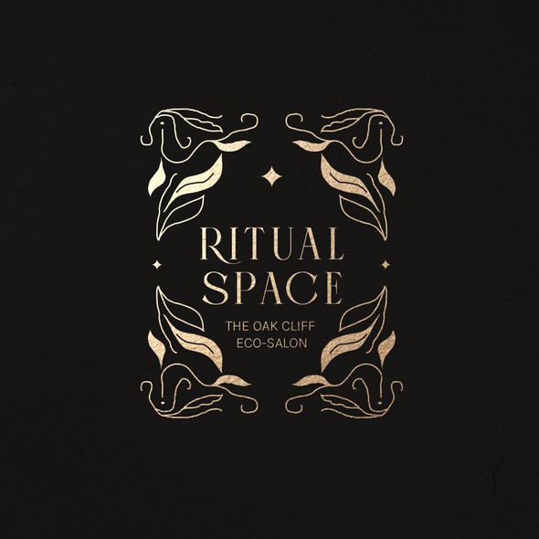 Vintage design logo with the title 'A Mystical, Vintage Vibe Logo Design for a Hair Salon'