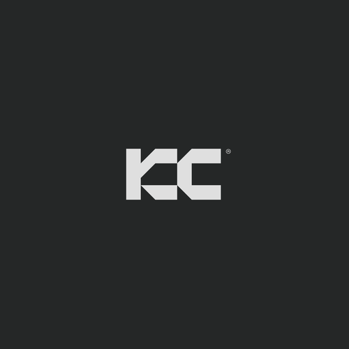 Kc logo with the title 'Brandmark-NR0085'