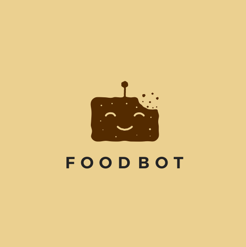 Bot logo with the title 'FOOD BOT'
